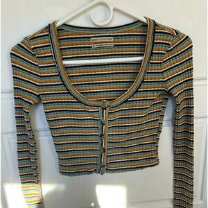 Urban Outfitters Scoop Neck Crop Cardigan